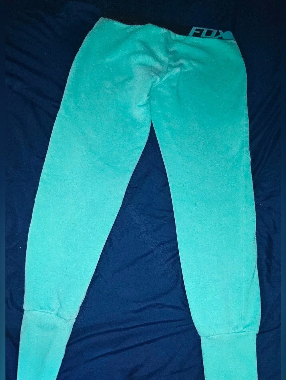 Fox Womens Turquoise Jogger Sweatpants